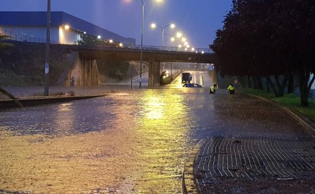 Las fuertes lluvias causan importantes inundaciones y daños casi todas las zonas de Zafra