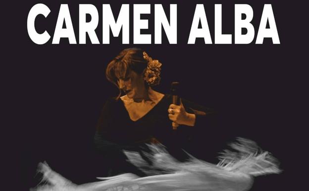 Carmen Alba vuelve este lunes a los escenarios de su pueblo con un espectáculo de copla