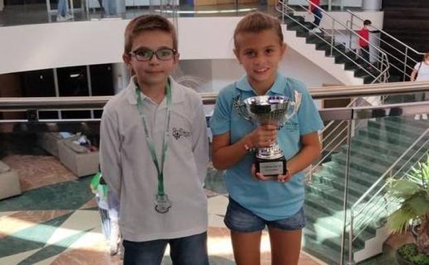 Carla Sánchez tercera clasificada femenina en la final de los JUDEX sub10