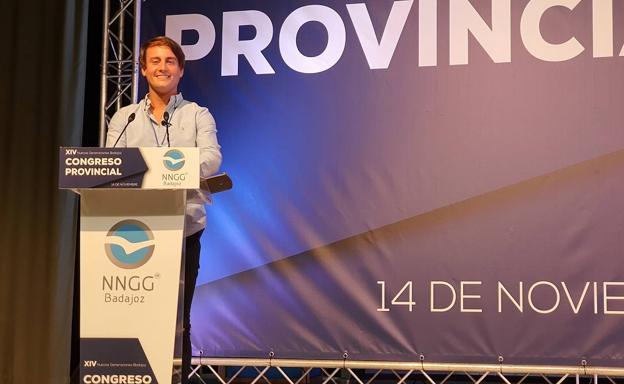 Alejandro Carvajal es elegido nuevo presidente provincial de Nuevas Generaciones de Badajoz con el 96% de los votos