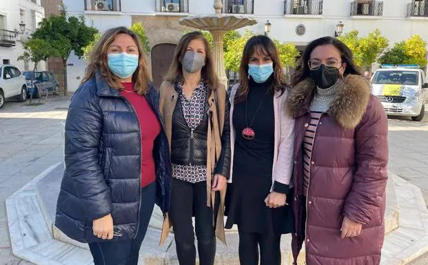 Las participantes en la presentación de esta actividad conjunta /HOY