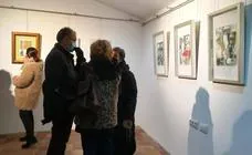 La VI Muestra de Artistas 'Tejiendo Arte en diciembre' reúne unas de 30 obras de ocho artistas zafrenses