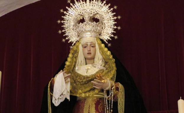 La Virgen de la Salud vuelve a las calles de Zafra esta tarde con motivo del XVII Aniversario de su bendición