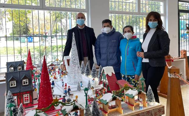 La exposición navideña de Playmobil de Antonio Merino puede visitar se en la Oficina de Turismo