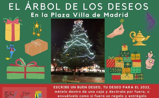 El abeto de la Plaza de la Villa volverá a cargarse de buenos deseos