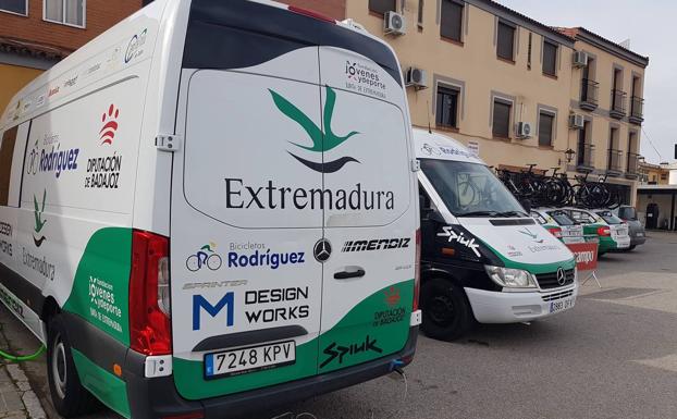 El Bicicletas Rodríguez Extremadura realiza este fin de semana una concentración en Zafra
