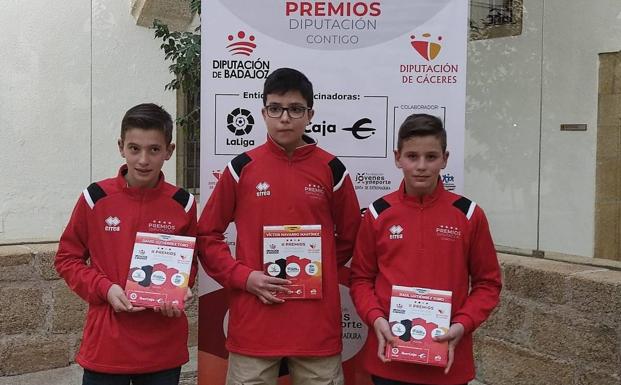 Los hermanos ajedrecistas David y Raúl Gutiérrez Toro premiados en los galardones 'Diputación Contigo'