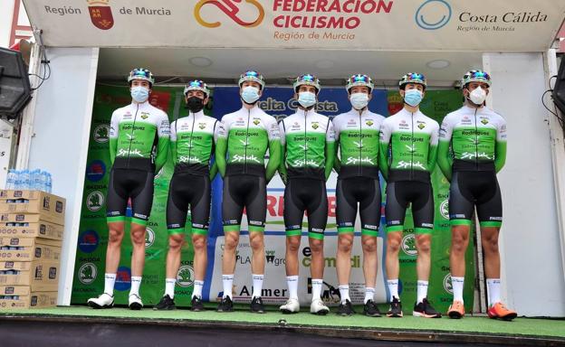 Buen inicio de temporada del Bicicletas Rodríguez Extremadura con una gran actuación en la V Vuelta al Guadalentín Región de Murcia