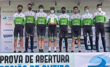 El Bicicletas Rodríguez Extremadura gana la clasificación por equipos en la Prova Abertura profesional en Portugal