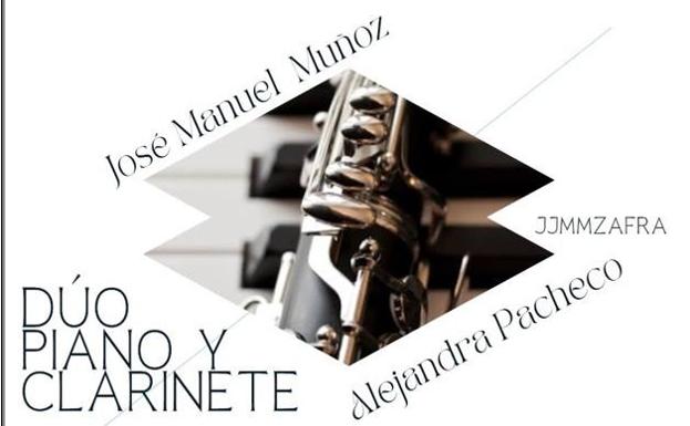Piano y clarinete suben al escenario en el próximo concierto de Juventudes Musicales
