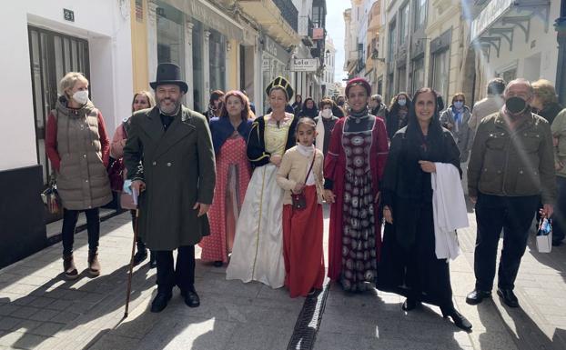 Teatreando recreó por las calles de Zafra las historias de las mujeres más intrépidas de Zafra