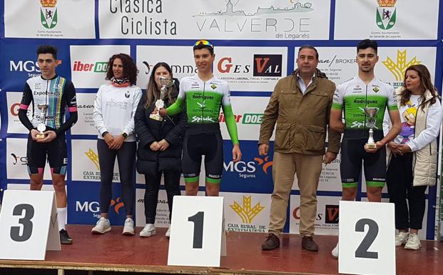 Caídas y buenas actuaciones del Bicicletas Rodríguez Extremadura en Zamora y Valverde de Leganés