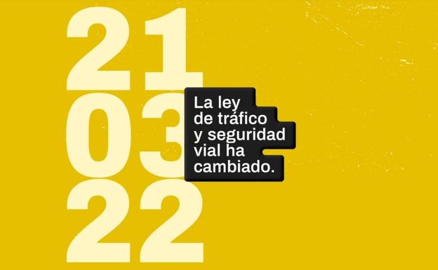 Desde este lunes 21 está en vigor la nueva Ley de Tráfico y las nuevas normas