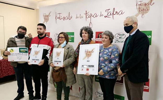 Una de las tapas del Restaurante Rogelio se hace con primer premio del Festival de la Tapa de Azabares
