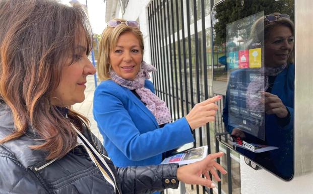 El ayuntamiento promociona la Semana Santa de Zafra a través de la app de la Diputación de Badajoz
