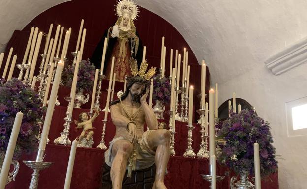 El Cristo de la Humildad y Paciencia y la Virgen de la Salud se encontrarán este Miércoles Santo en las calles de Zafra