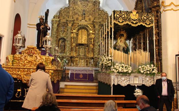 El Nazareno y la Esperanza saldrán este Jueves Santo desde la capilla de San José a las 20.30 horas