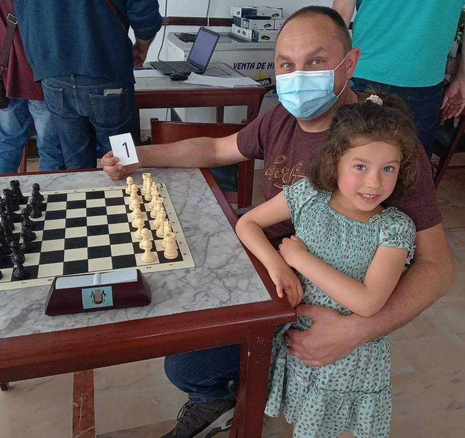 Fran Díaz, del Ruy López, ganó el I Open de Ajedrez de La Agaba