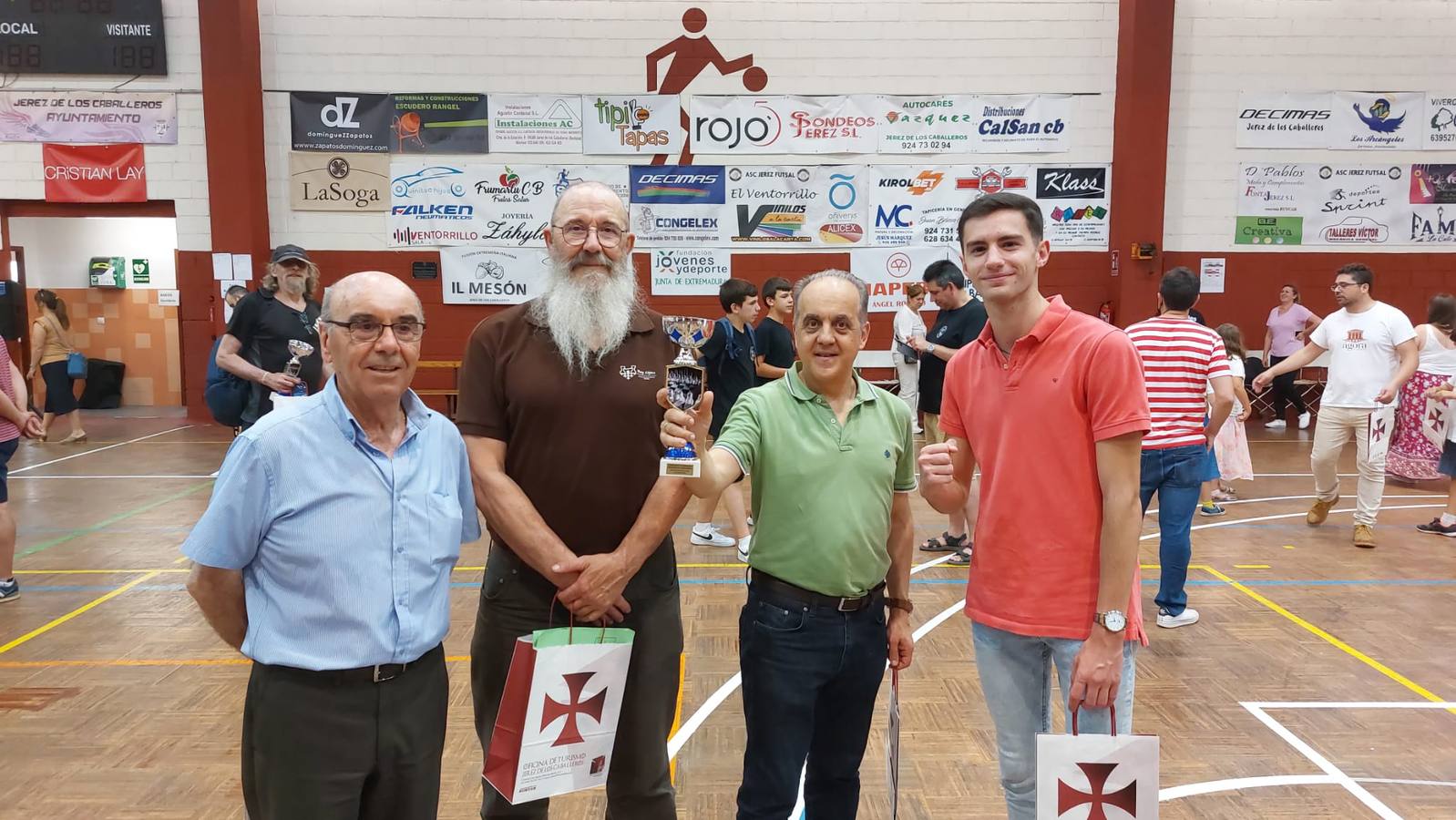 El Ruy López planta cara en el Campeonato de Ajedrez Rápido por Equipos de Jerez de los Caballeros