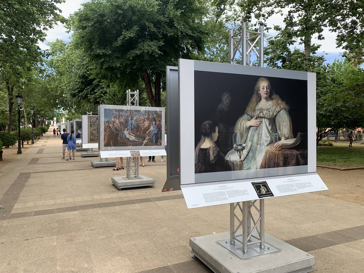 Las obras del Museo del Prado salen al Parque de la Paz