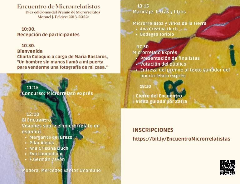 El Colectivo Manuel J. Peláez celebra los diez años de su Premio de Microrrelatos con un encuentro de microrrelatistas