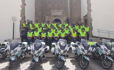 Presentado en Zafra el dispositivo de seguridad vial de la Guardia Civil para la Vuelta Ciclista Extremadura
