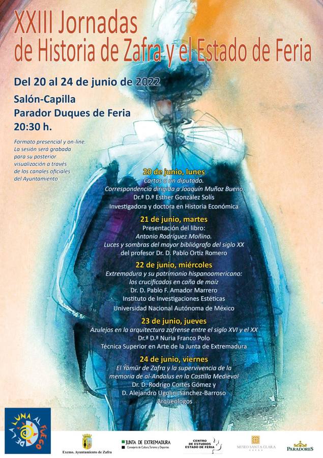 Las XXIII Jornadas de Historia y el Estado de Feria comienzan este lunes enmarcadas en la festividad De la Luna al Fuego