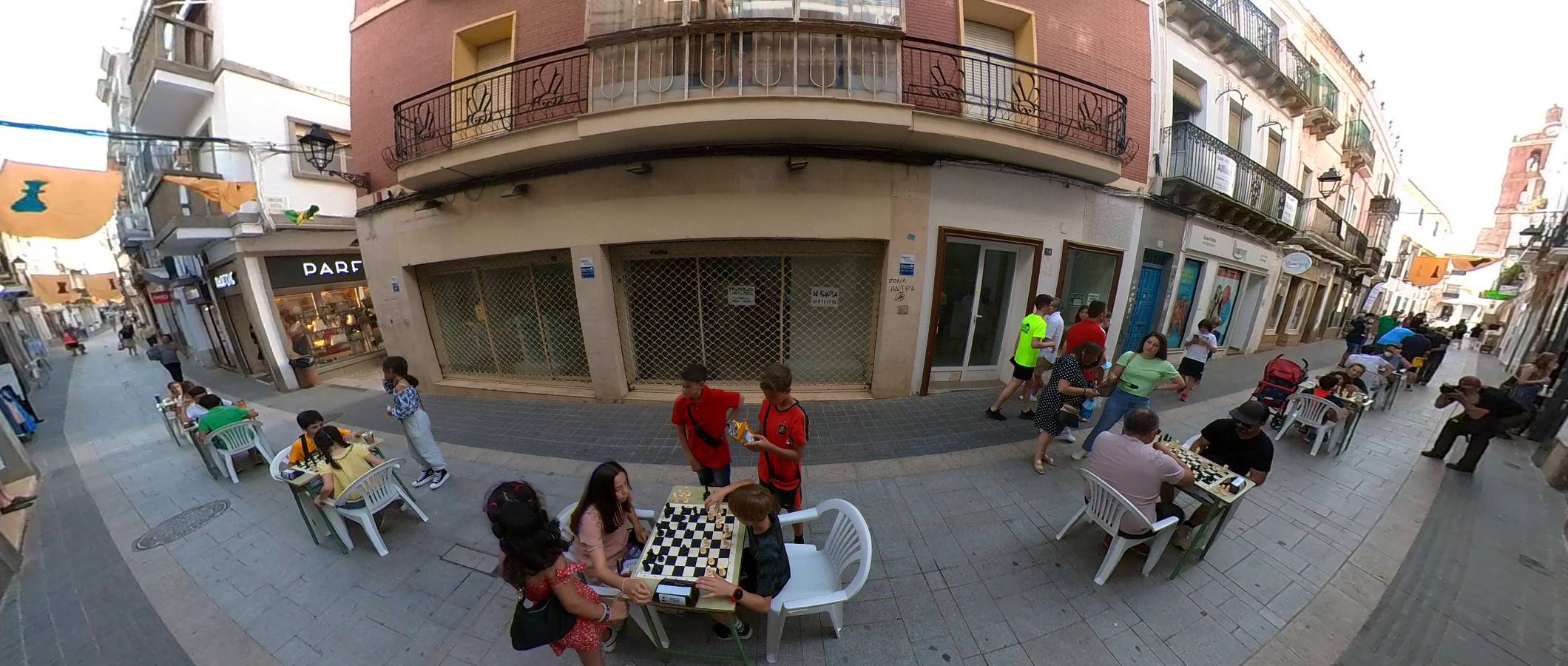 «Zafra, ciudad del ajedrez en el inicio de la festividad De la Luna al Fuego»