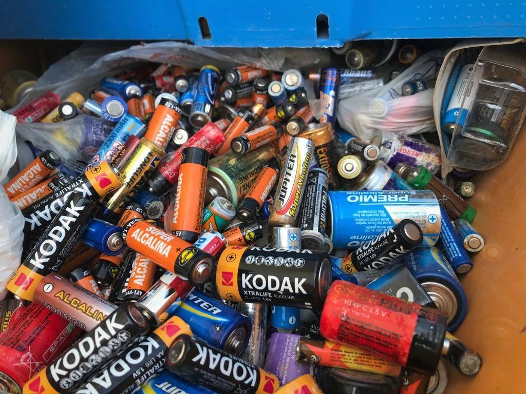 Promedio gestiona en 10 años 82.500 kilos de pilas y baterías usadas