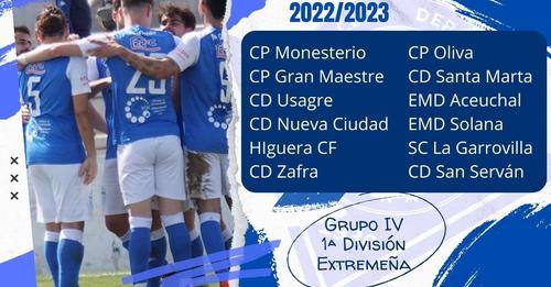 El CD Zafra ya sabe los equipos ante los que se medirá la próxima temporada