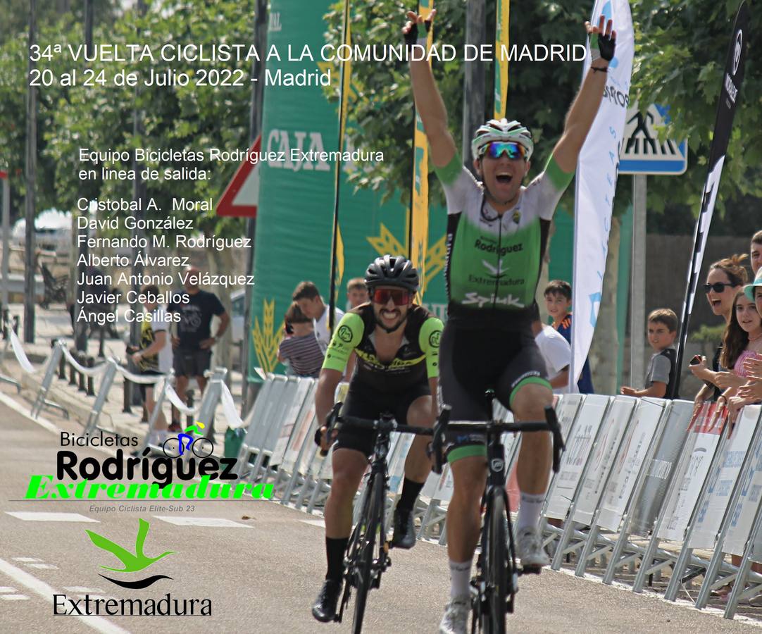 Notable actuación del Bicicletas Rodríguez Extremadura en la Vuelta a Zamora
