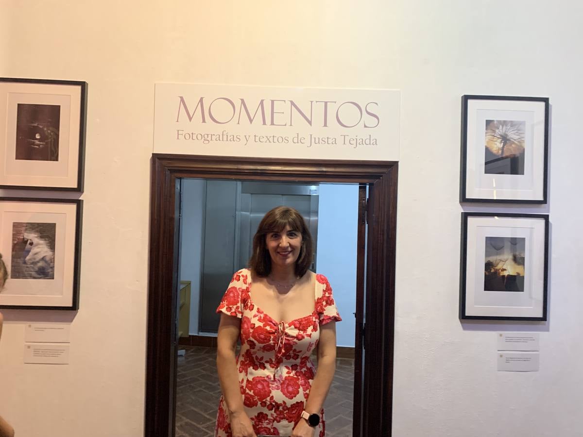 Justa Tejada muestra sus momentos captados y sentimientos más íntimos en la exposición 'Miradas'