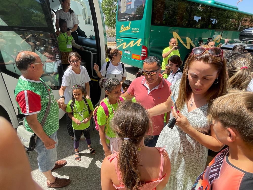 Zafra es una de las localidades que acoge a menores saharauis del programa Vacaciones en Paz
