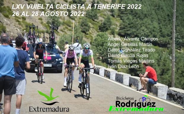 El Bicicletas Rodríguez Extremadura vuelve a competir oficialmente en la LXV Vuelta a la Isla de Tenerife