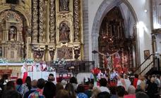 Cientos de personas celebraron el último día de la Novena Cristo del Rosario