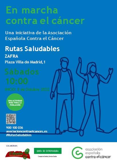 La AECC de Zafra retoma sus rutas saludables cada sábado