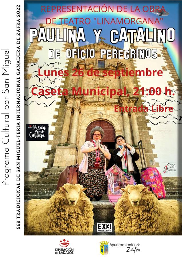 El teatro en la preferia continúa este lunes con 'Paulina y Catalina, de oficio peregrinos'