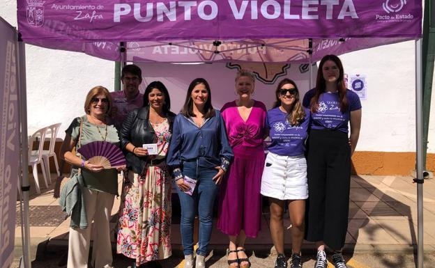 La Feria cuenta con un Punto Violeta junto a la Caseta Municipal