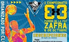 El Club de Baloncesto Sajra organiza un torneo 3x3 en el Parque de la Paz