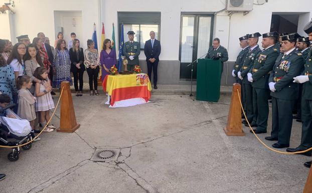 La Guardia Civil de Zafra celebró el Día de su Patrona con un acto sencillo y emotivo