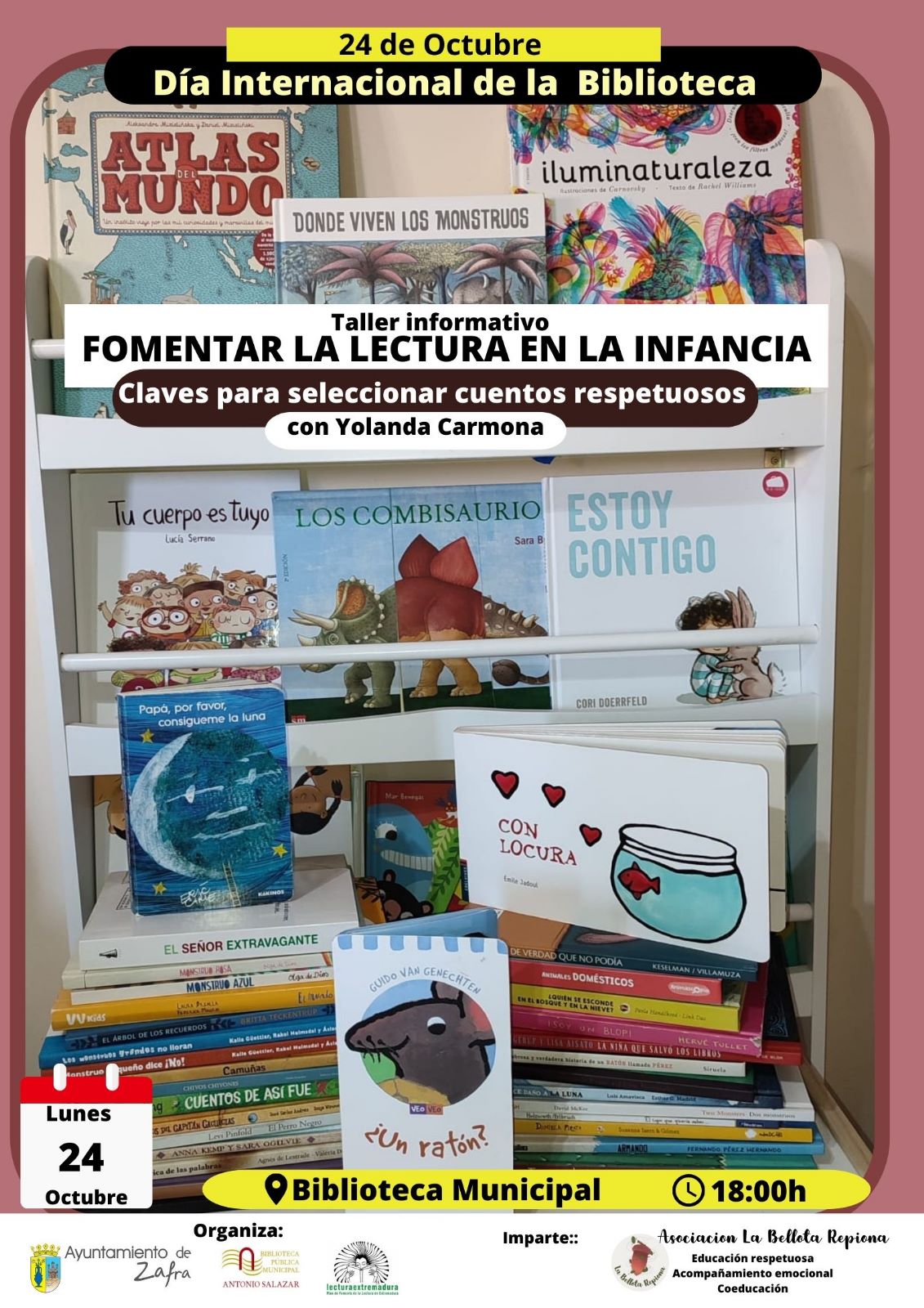 El Día de la Biblioteca se conmemorará fomentando la lectura en la infancia