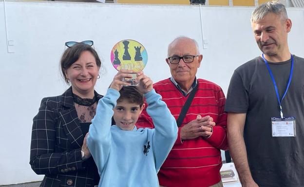 Gran actuación del joven jugador del Ruy López, Gonzalo Hernández Delgado, en el torneo Diputación de Cáceres