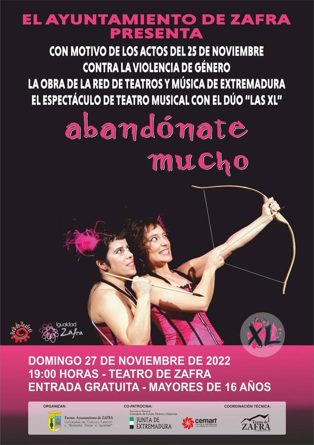 Las XL representan este domingo en el Teatro de Zafra 'Abandónate mucho'