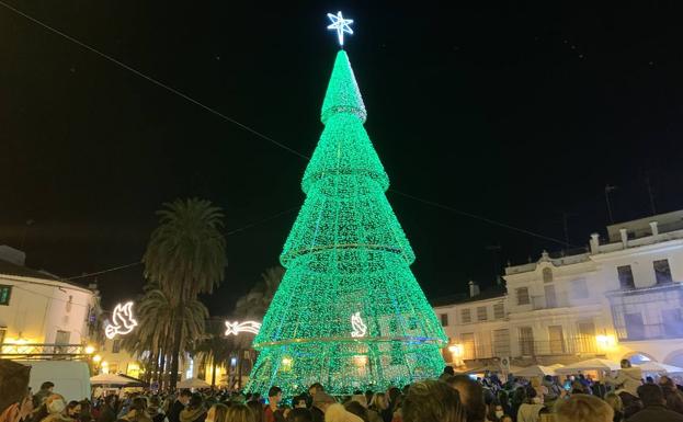 Zafra encenderá este viernes su Navidad