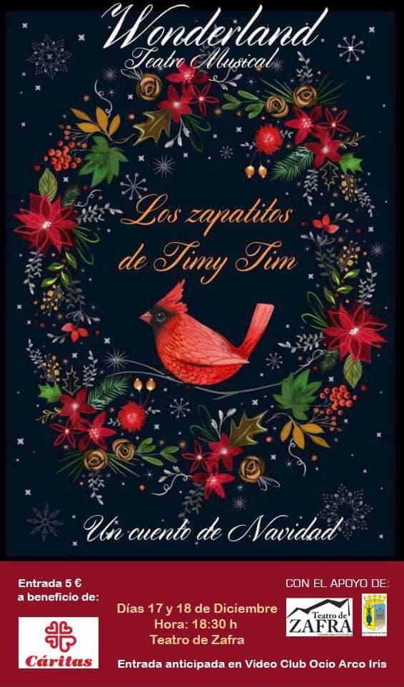 Teatro Wonderland presenta este año el musical 'Los zapatitos de Timy Tim: Un cuento de Navidad'