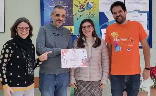 El Suárez de Figueroa reconocido con el sello de excelencia School Label – CodeWeek 2022