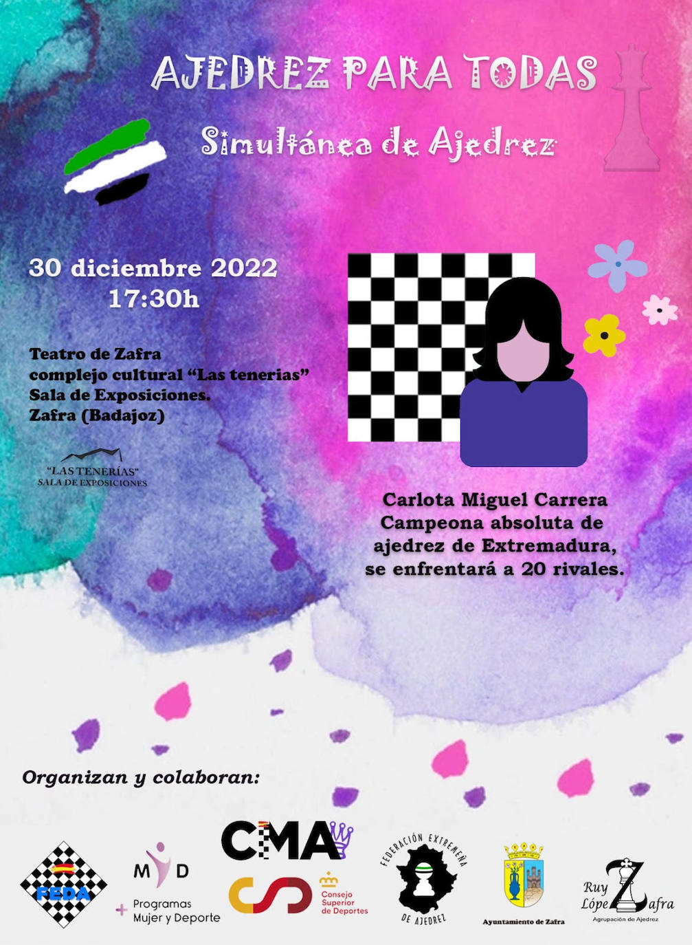 El fomento de la participación femenina en el ajedrez, objetivo de 'Ajedrez para todas'