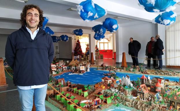 El belén de Playmobil de Andrés Malpica se mantendrá abierto todo el mes de enero