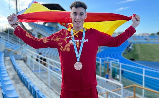 David Barroso vuelve a ser convocado por la Selección Española para participar en el Campeonato Unión Mediterránea Sub 23 en pista cubierta