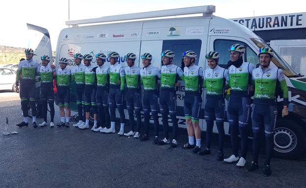 El Bicicletas Rodríguez Extremadura realizó en Zafra su segunda concentración de pretemporada